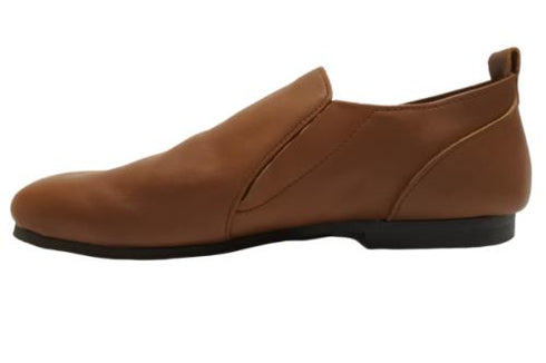 【KOBE DADA CAM-8 ブラウン】本革サイドゴアスリッポンシューズ